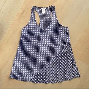 JOE FRESH Racerback 100% Silk Tank Top
